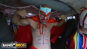 Natalie Brooks and her friend enjoy a humorous bus ride on Cinco De Mayo