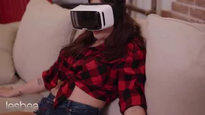 Ale Danger and Lady Dee indulge in sensual 69 position in VR