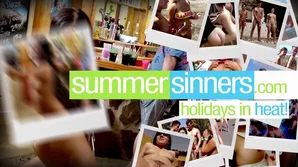 Summer Sinners enjoys a passionate threesome with generously endowed partners, focusing on oral pleasure