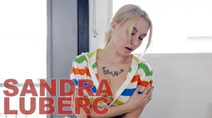 European pornstar Sandra Luberc eagerly takes on deep and intense penetration in all her orifices, relishing every moment of it