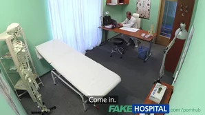 A tattooed teenage girl experiences intense penetration from a fake doctor in amateur HD