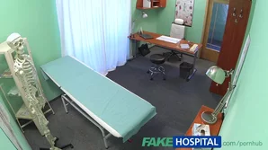 A Russian teen seduces a doctor in a POV hospital encounter