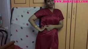 Get turned on by a mature Indian seductress as she talks dirty and pleasures herself on camera